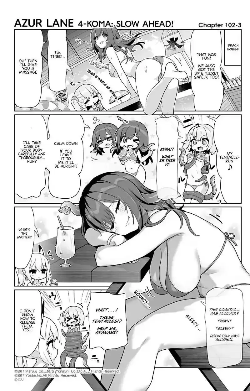 Azur Lane: Bisoku Zensin! Chapter 102 page 3 - 