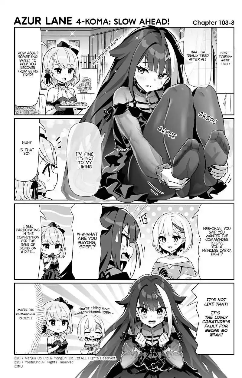 Azur Lane: Bisoku Zensin! Chapter 103 page 3 - 
