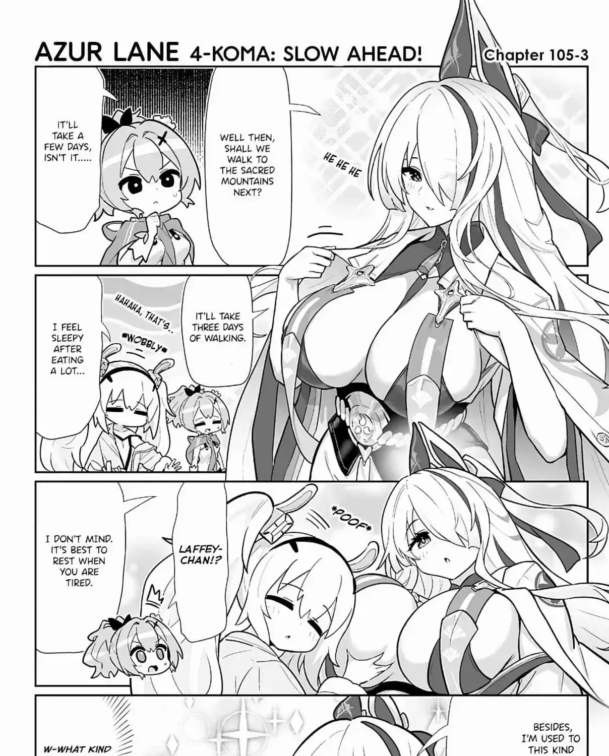 Azur Lane: Bisoku Zensin! Chapter 105 page 3 - 