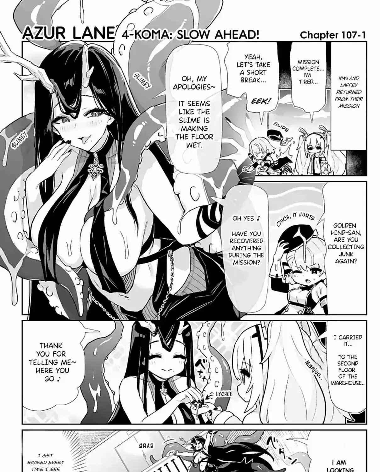 Azur Lane: Bisoku Zensin! Chapter 107 page 1 - 