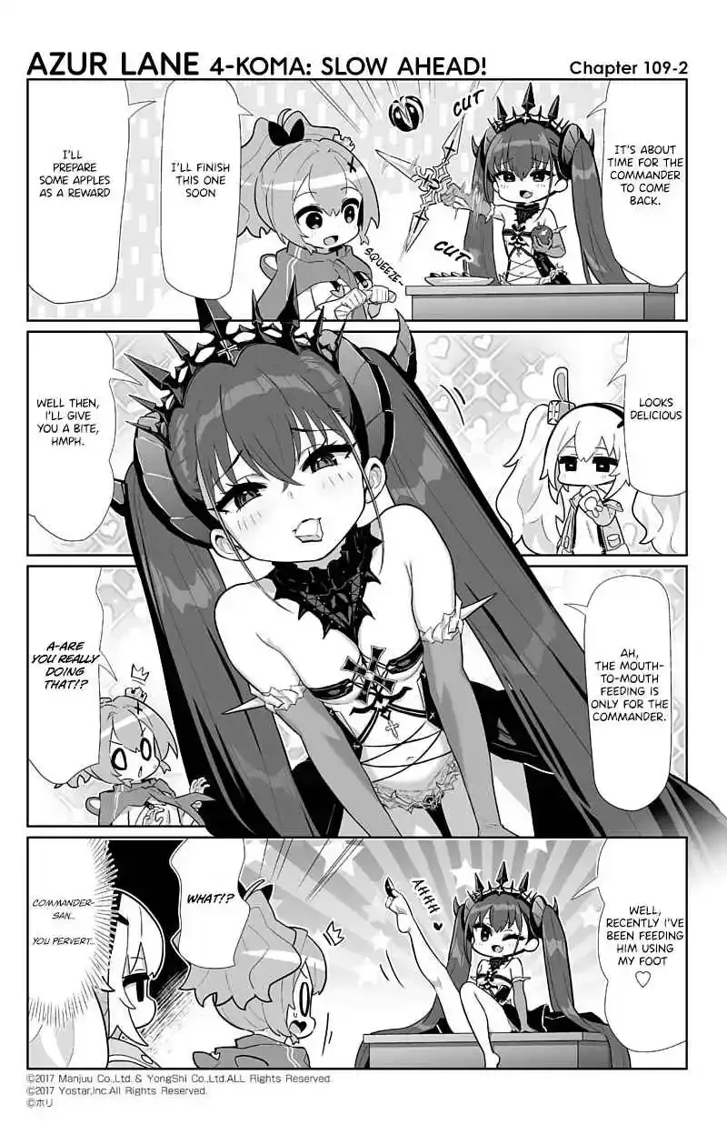 Azur Lane: Bisoku Zensin! Chapter 109 page 2 - 