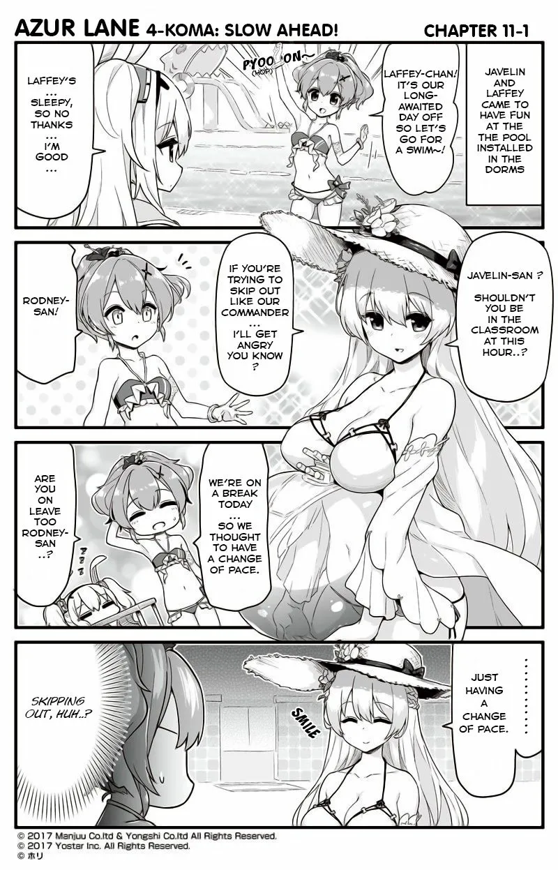 Azur Lane: Bisoku Zensin! Chapter 11 page 1 - 