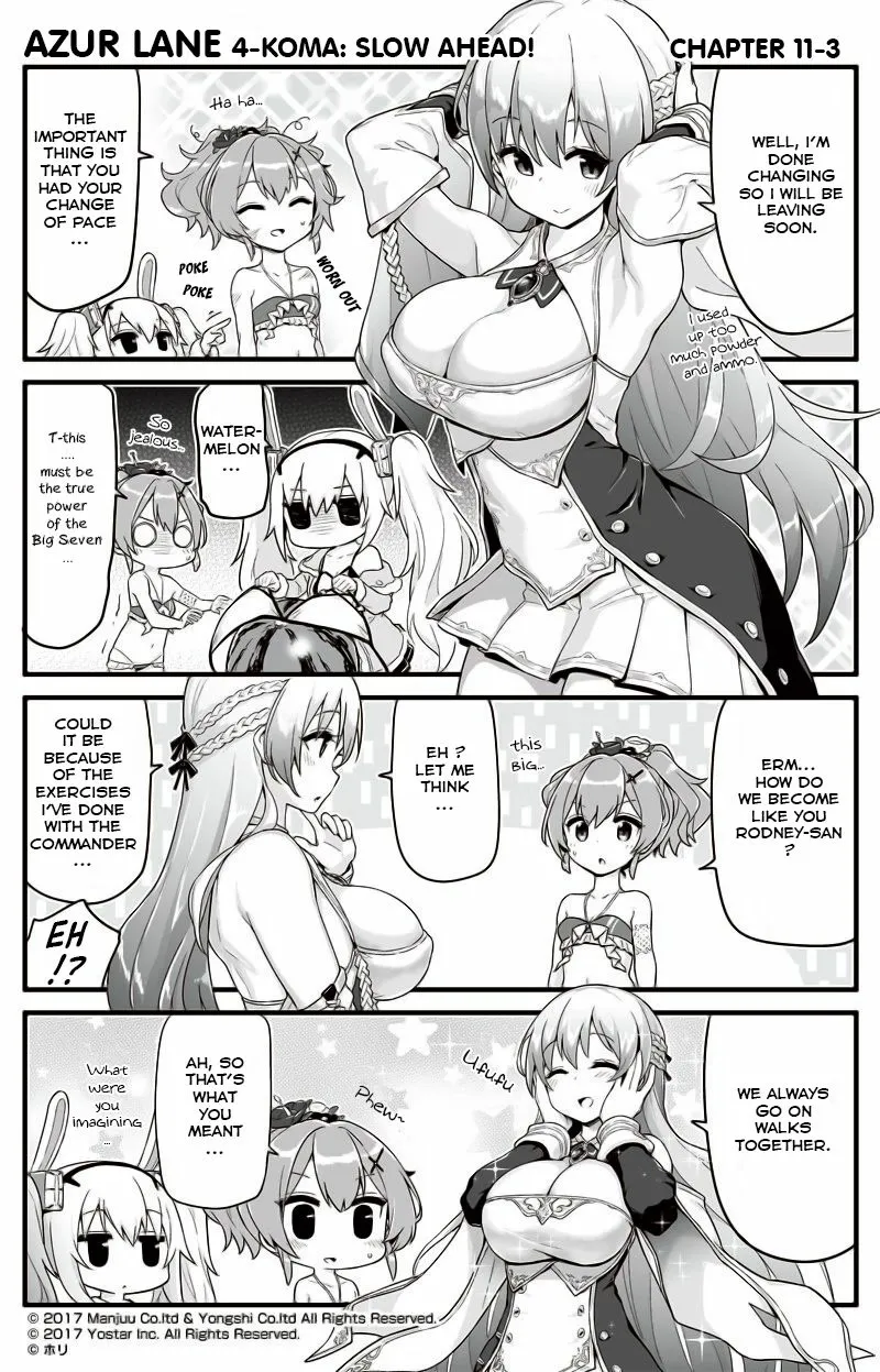 Azur Lane: Bisoku Zensin! Chapter 11 page 3 - 