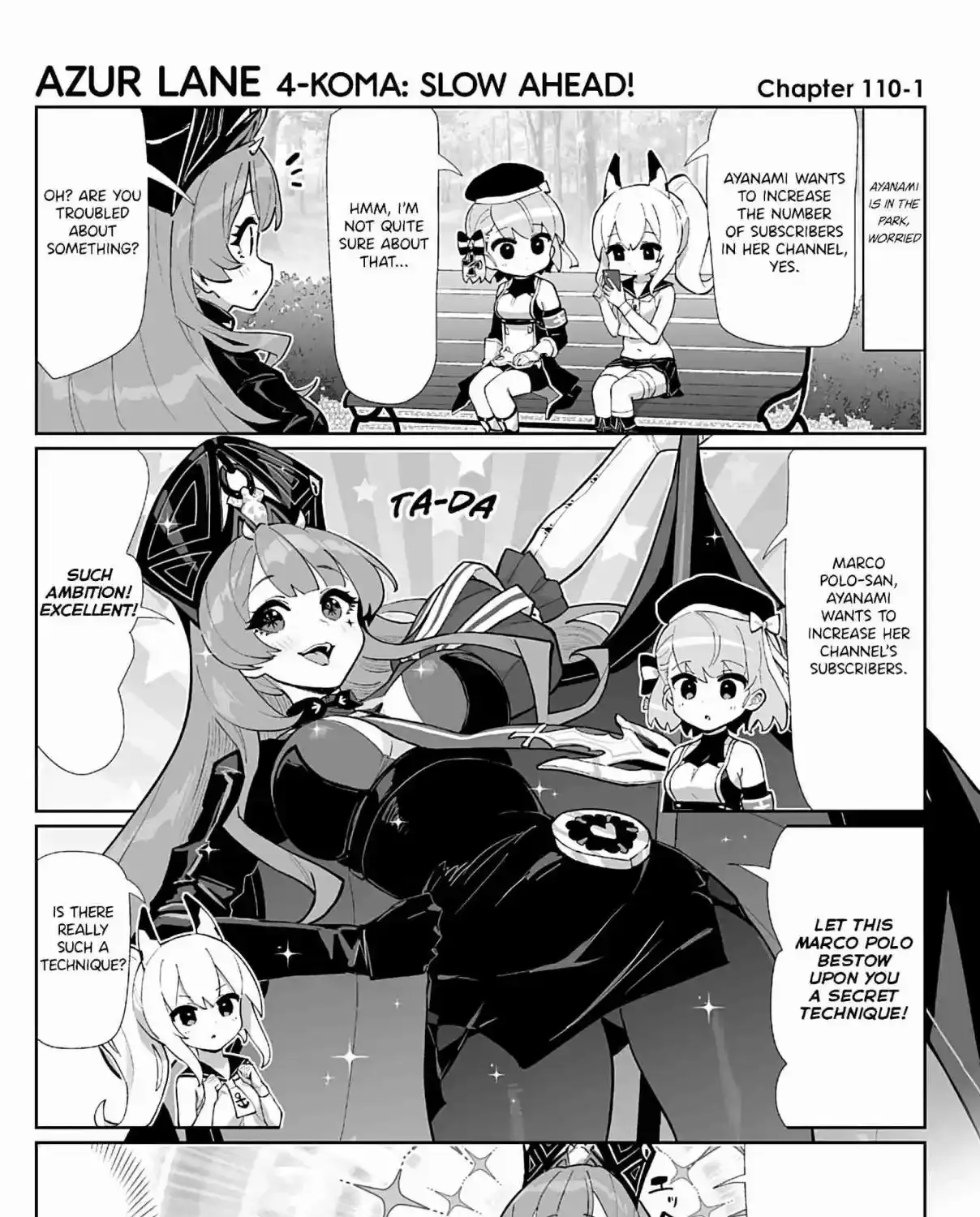 Azur Lane: Bisoku Zensin! Chapter 110 page 1 - 