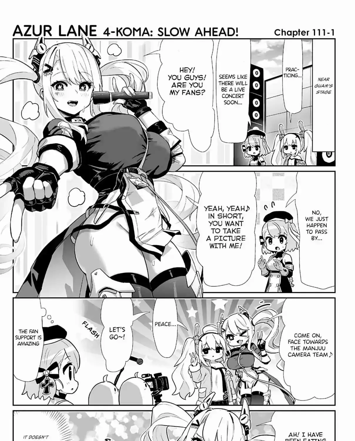 Azur Lane: Bisoku Zensin! Chapter 111 page 1 - 