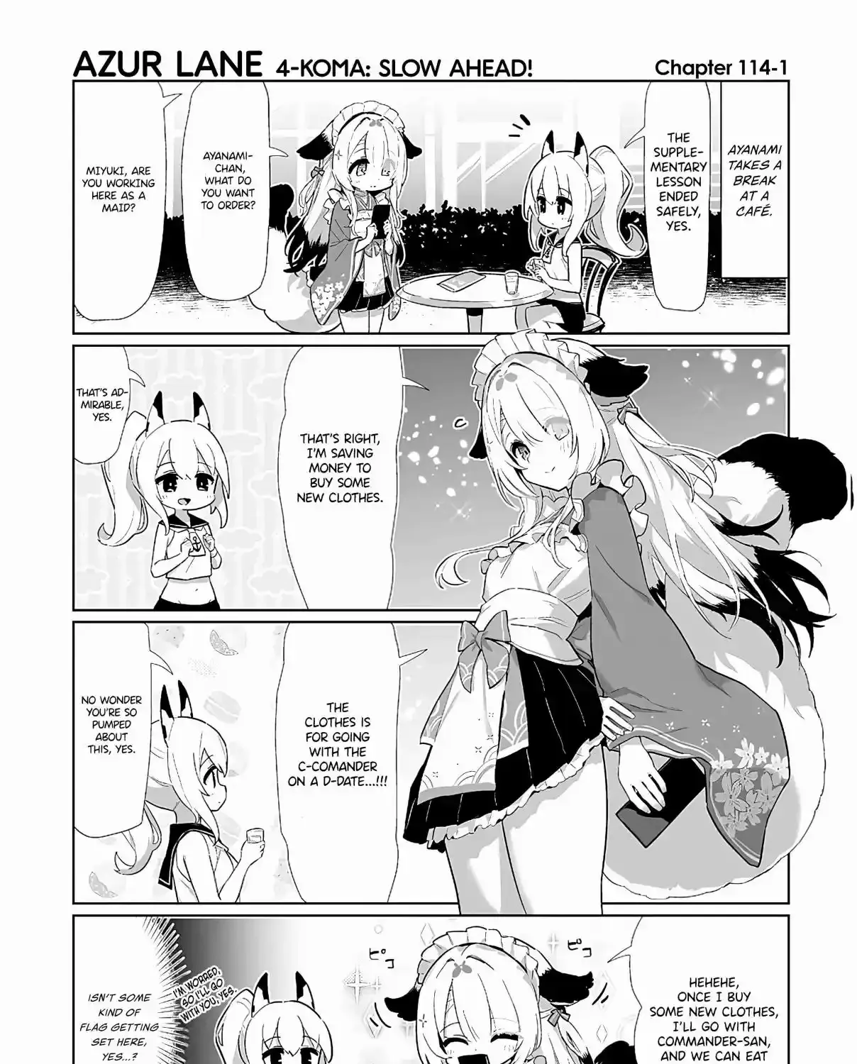 Azur Lane: Bisoku Zensin! Chapter 114 page 1 - 