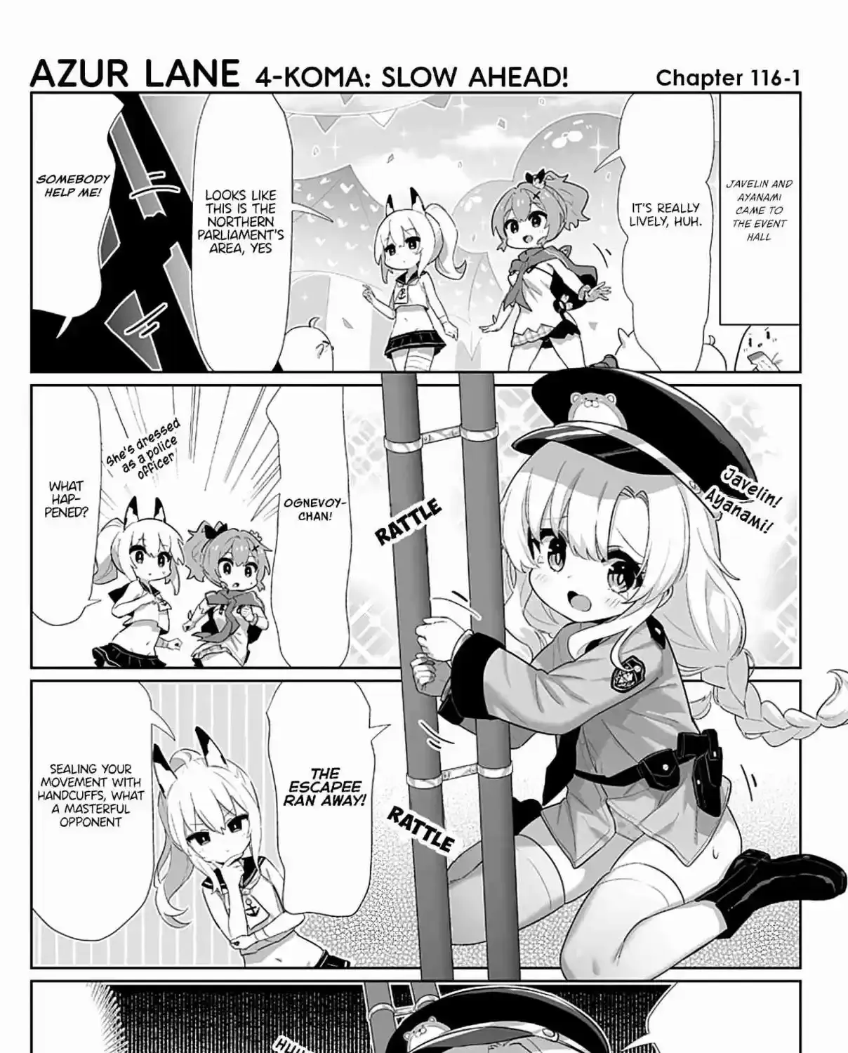 Azur Lane: Bisoku Zensin! Chapter 116 page 1 - 