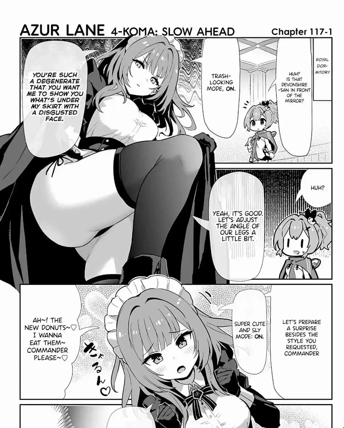 Azur Lane: Bisoku Zensin! Chapter 117 page 1 - 