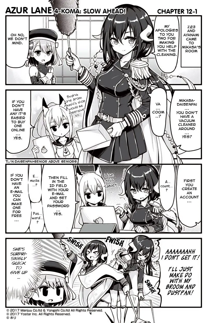 Azur Lane: Bisoku Zensin! Chapter 12 page 1 - 