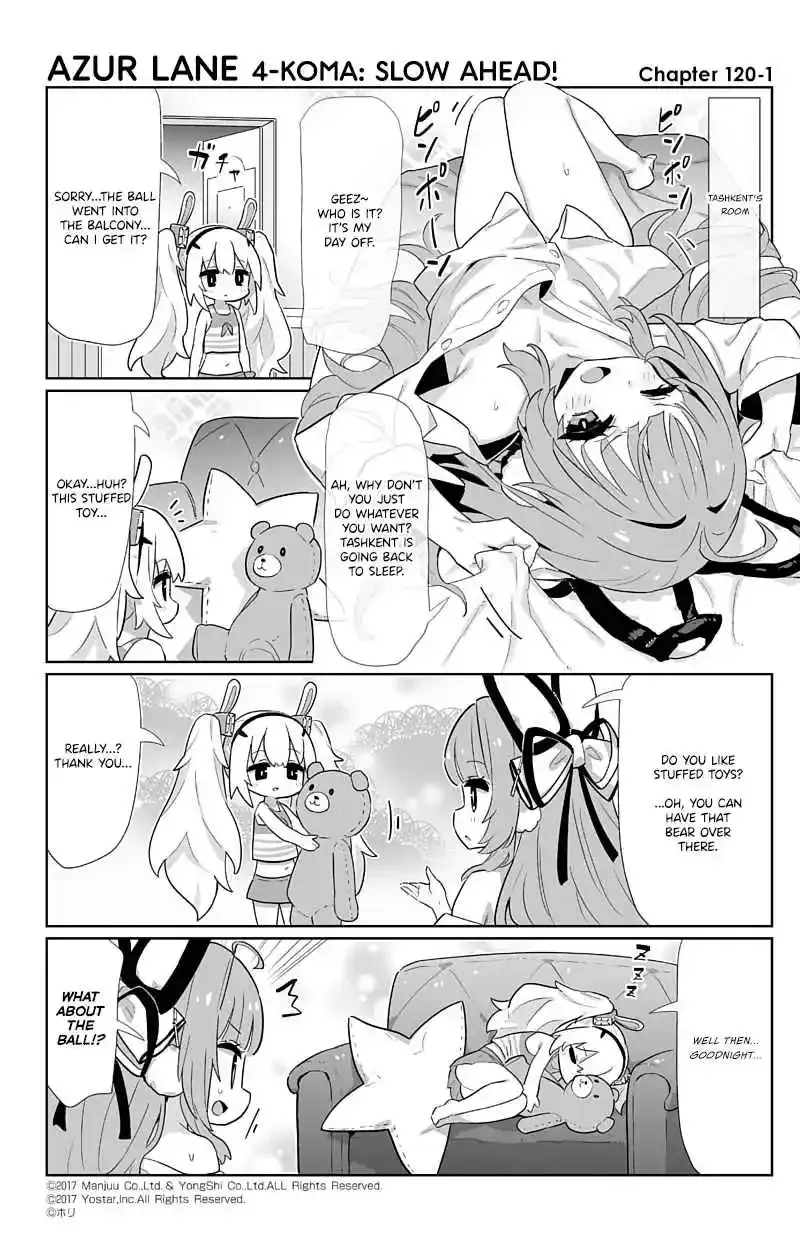 Azur Lane: Bisoku Zensin! Chapter 120 page 1 - 
