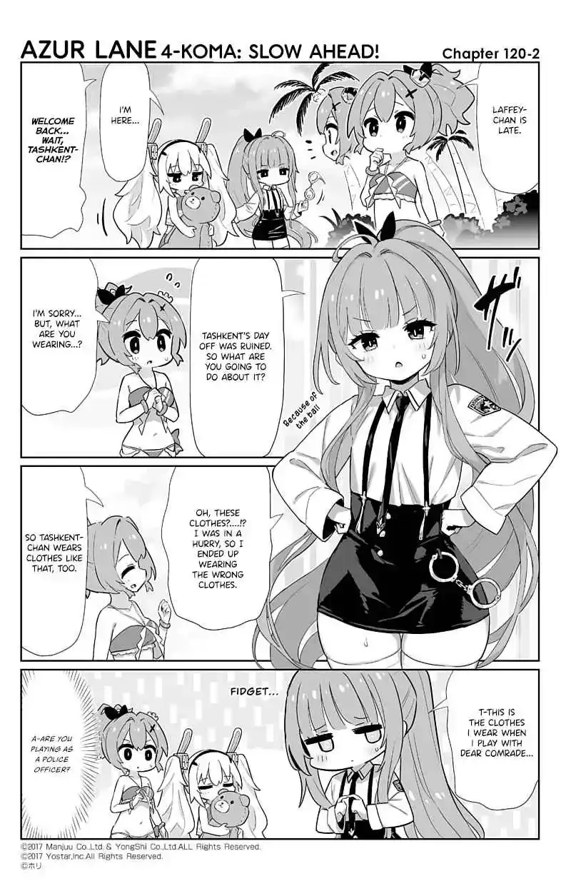 Azur Lane: Bisoku Zensin! Chapter 120 page 2 - 
