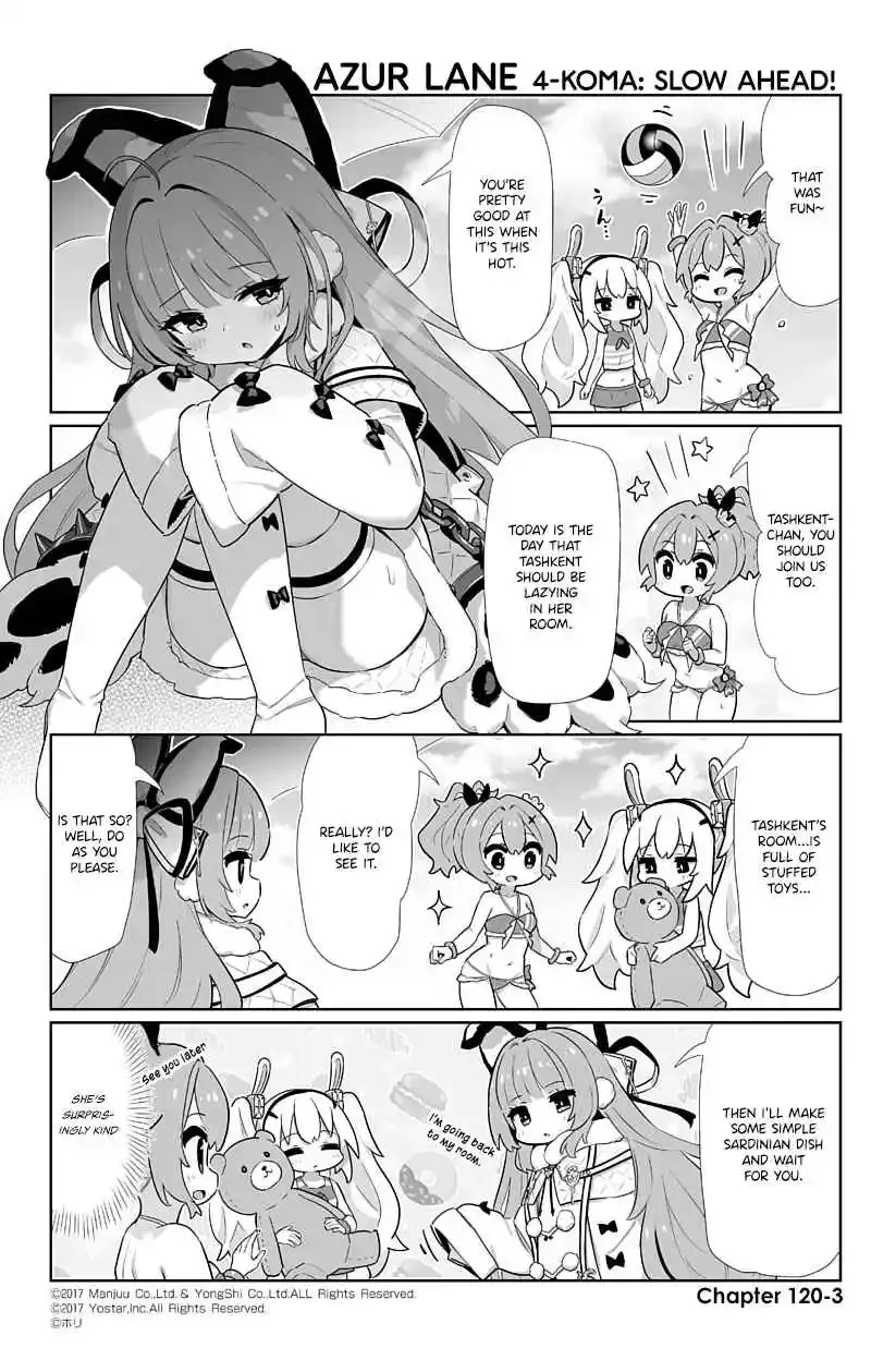Azur Lane: Bisoku Zensin! Chapter 120 page 3 - 