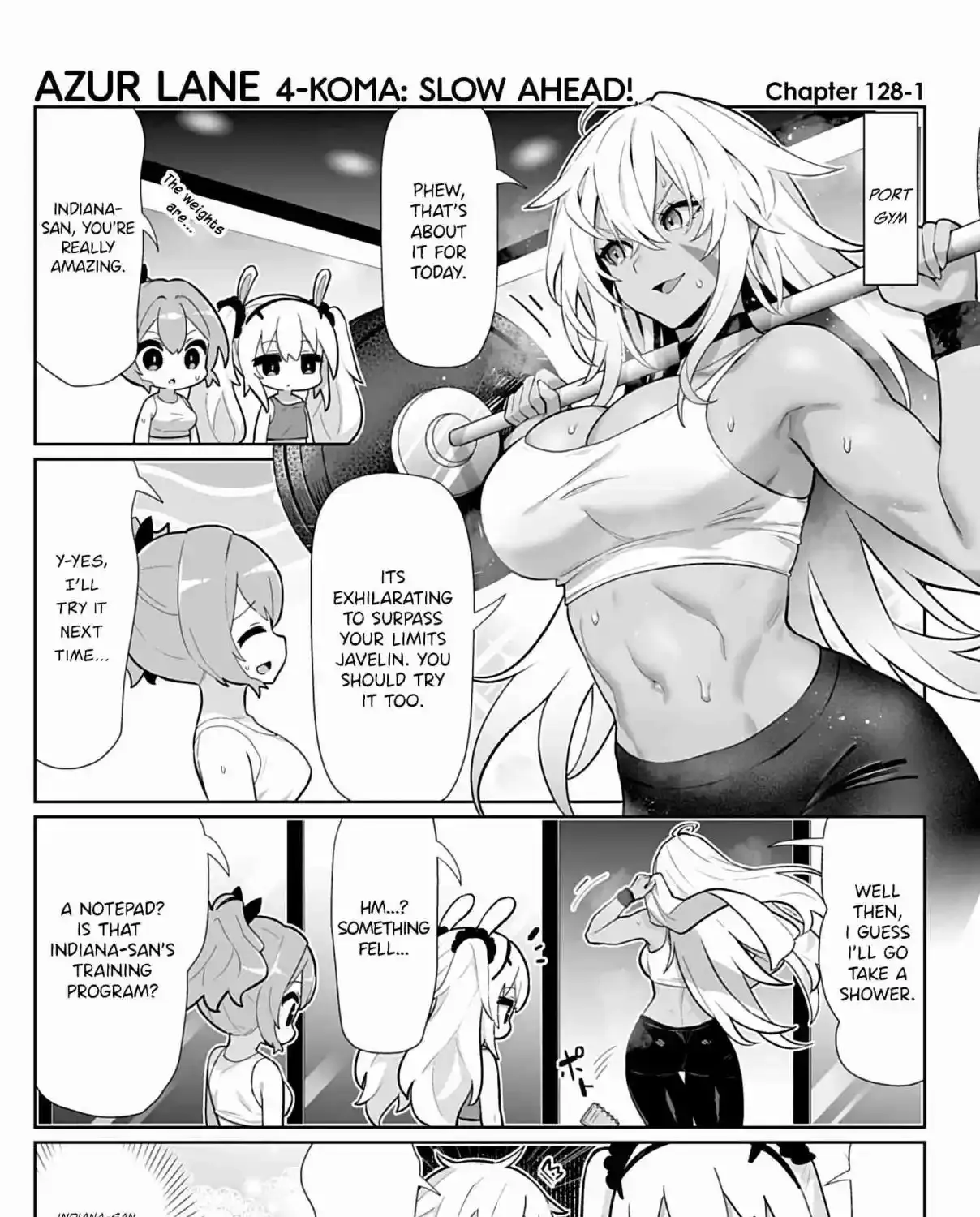 Azur Lane: Bisoku Zensin! Chapter 128 page 1 - 