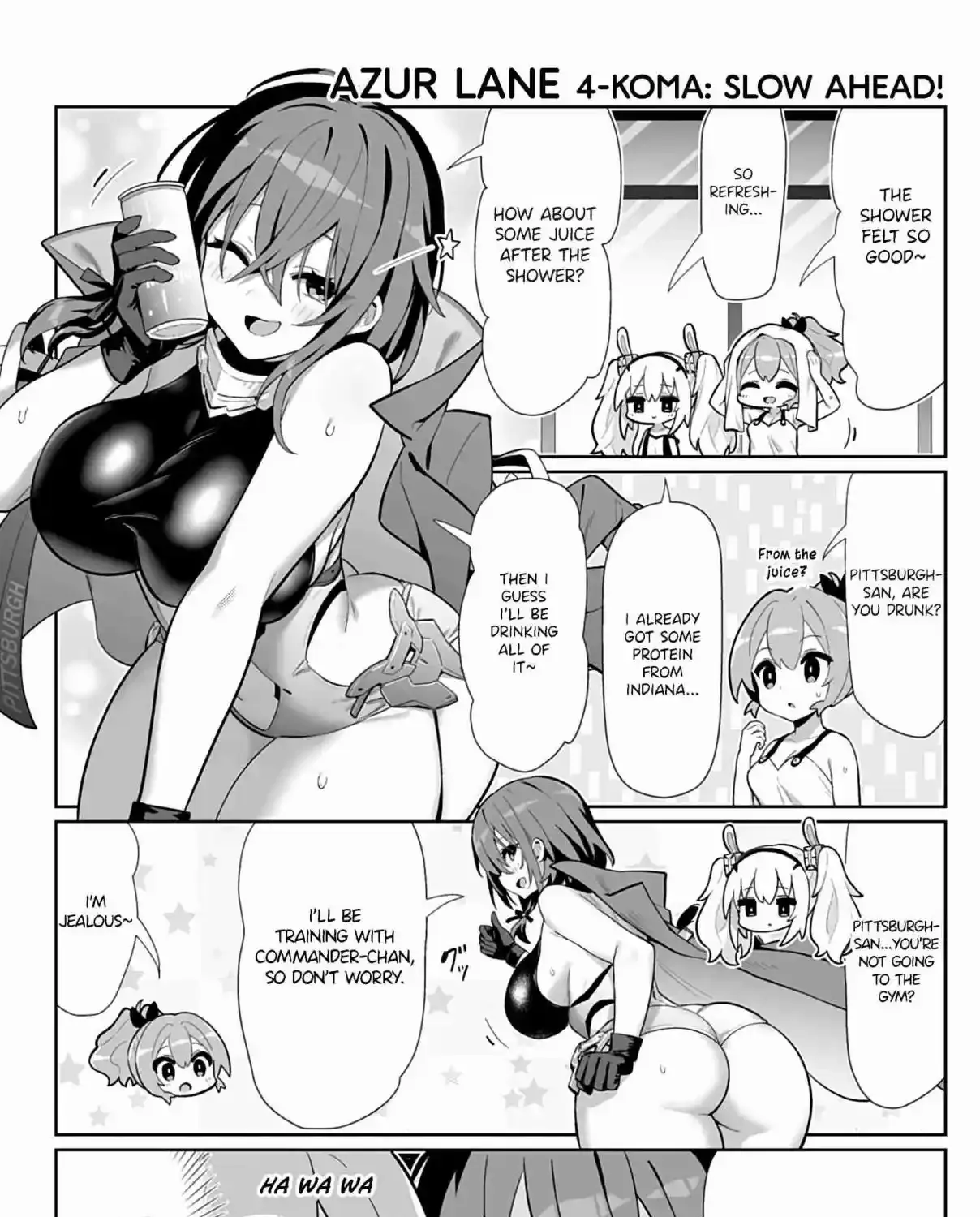 Azur Lane: Bisoku Zensin! Chapter 128 page 3 - 