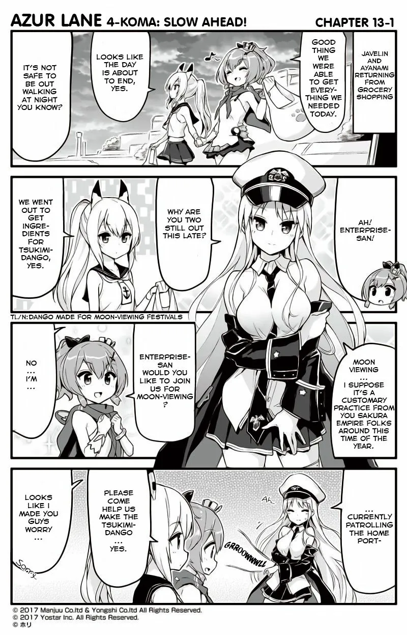 Azur Lane: Bisoku Zensin! Chapter 13 page 1 - 