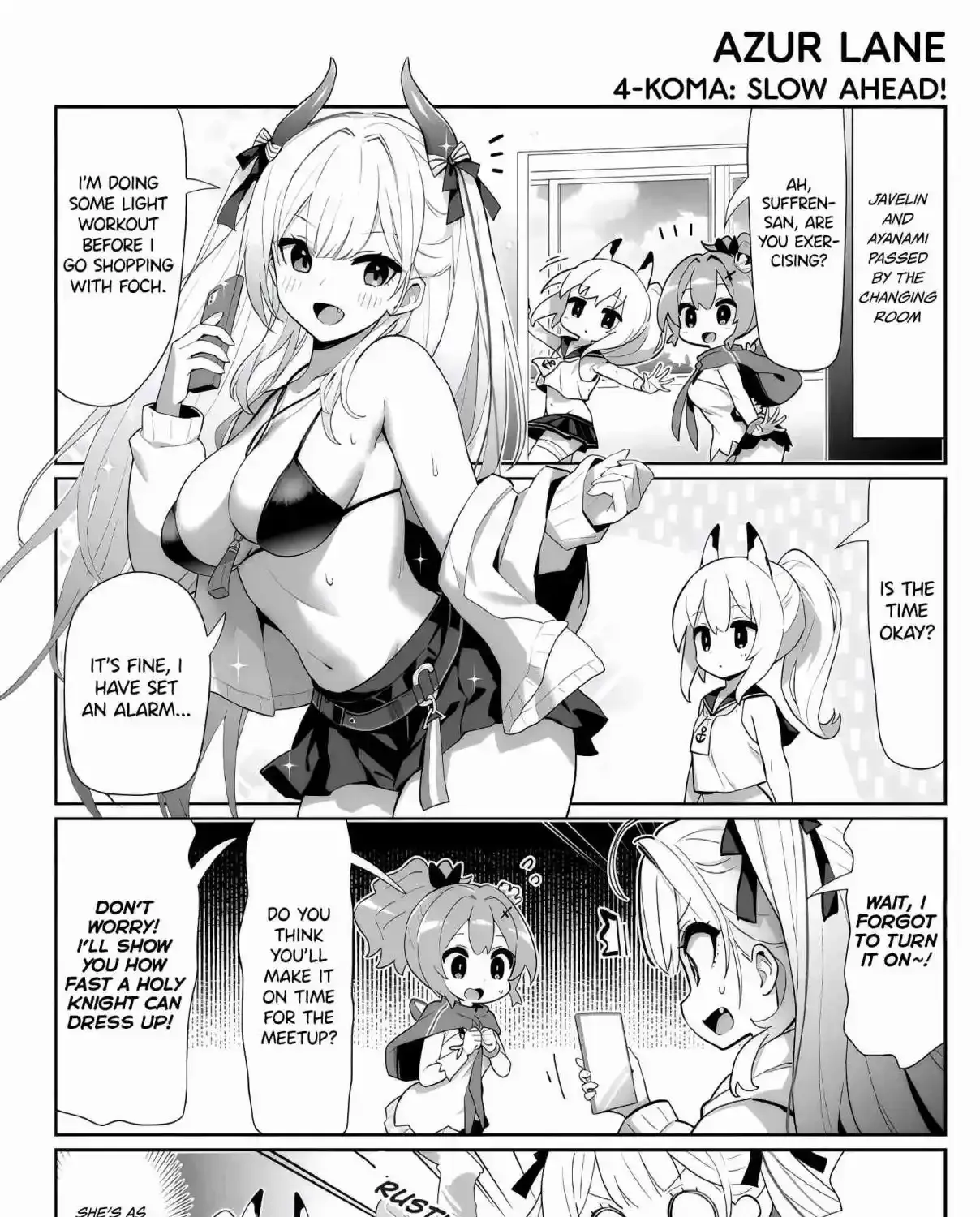 Azur Lane: Bisoku Zensin! Chapter 131 page 1 - 