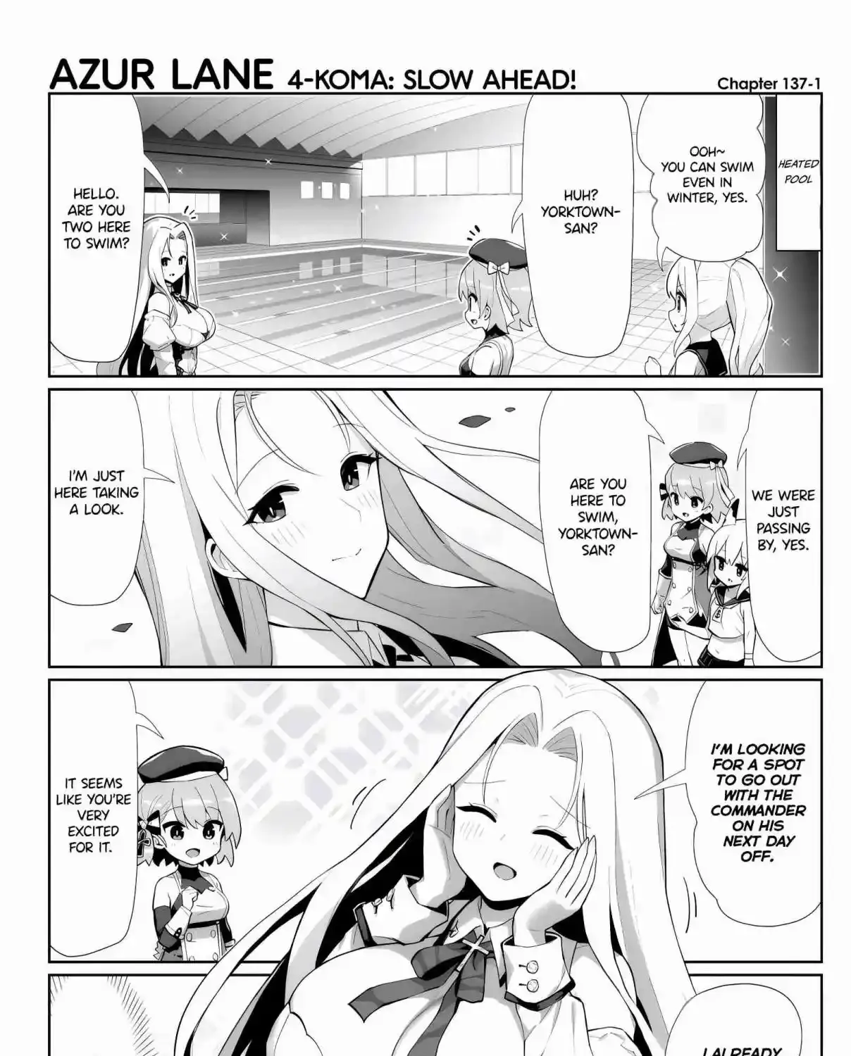 Azur Lane: Bisoku Zensin! Chapter 137 page 1 - 