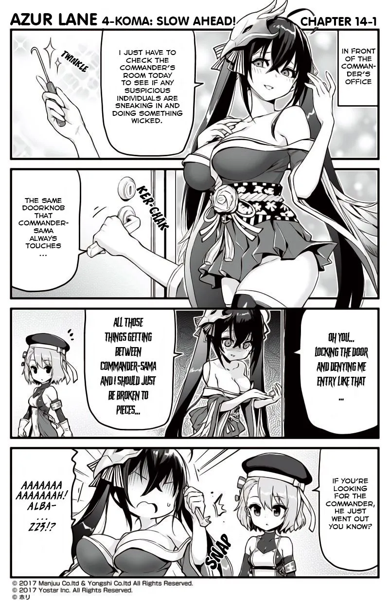Azur Lane: Bisoku Zensin! Chapter 14 page 1 - 