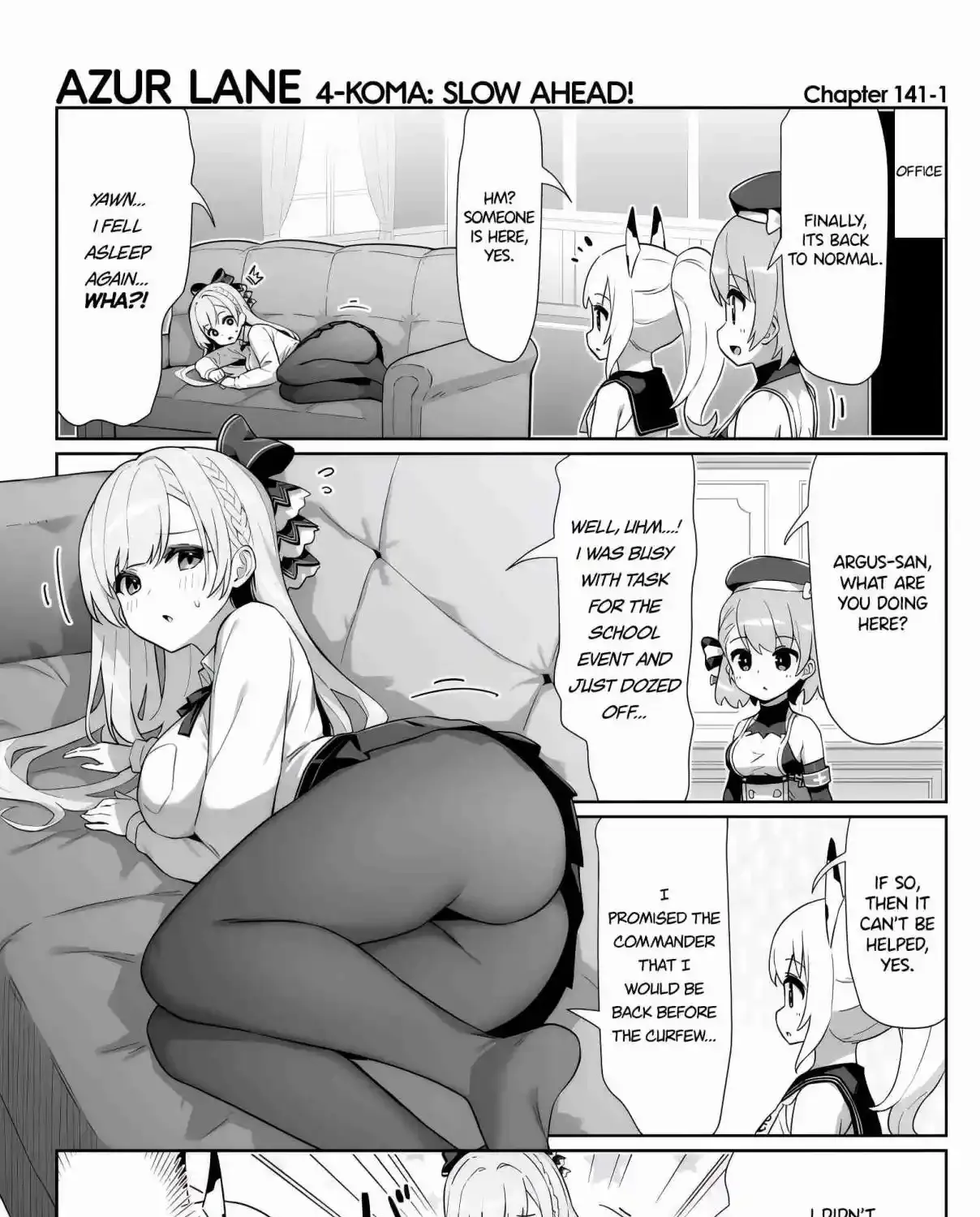Azur Lane: Bisoku Zensin! Chapter 141 page 1 - 