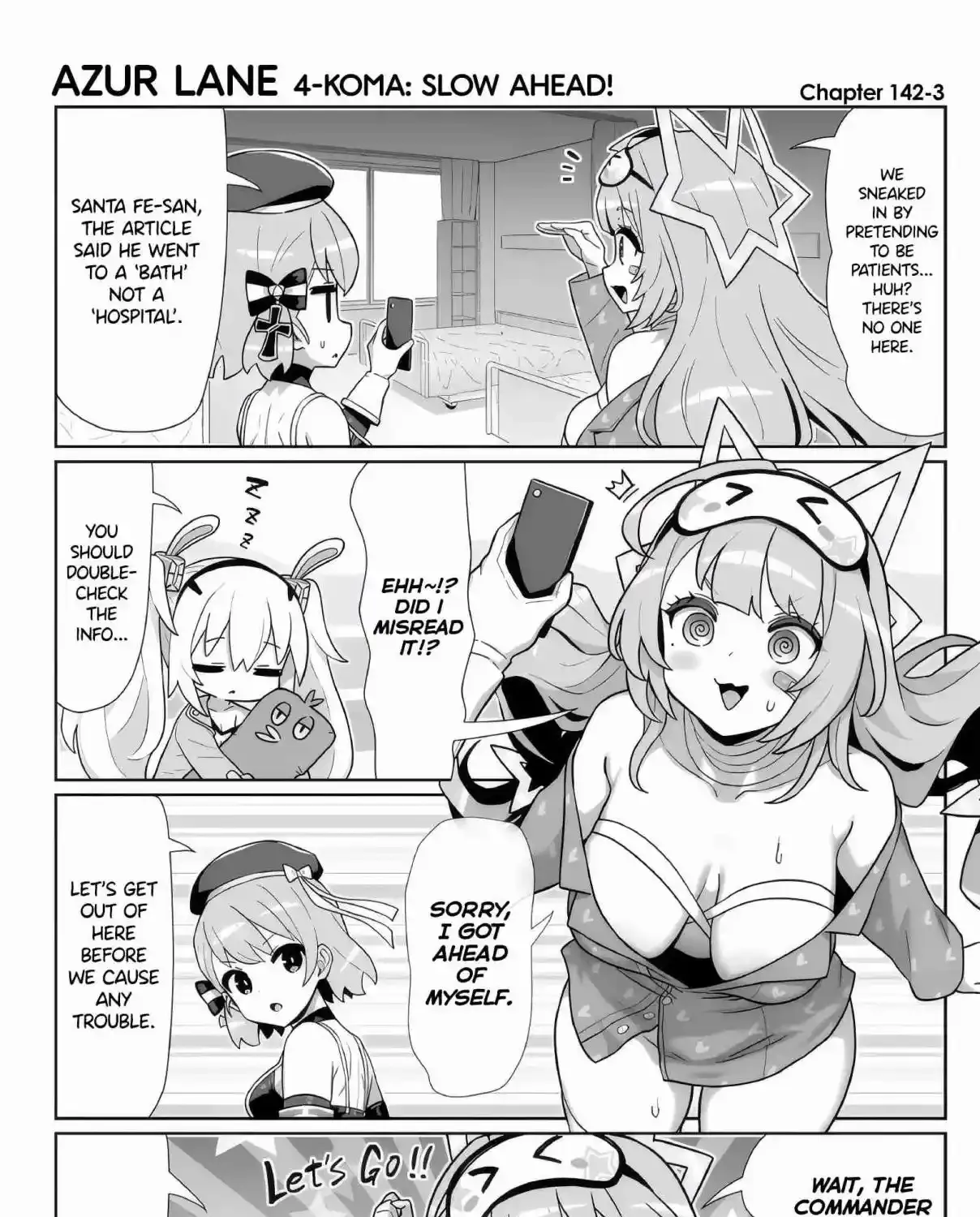 Azur Lane: Bisoku Zensin! Chapter 142 page 4 - 
