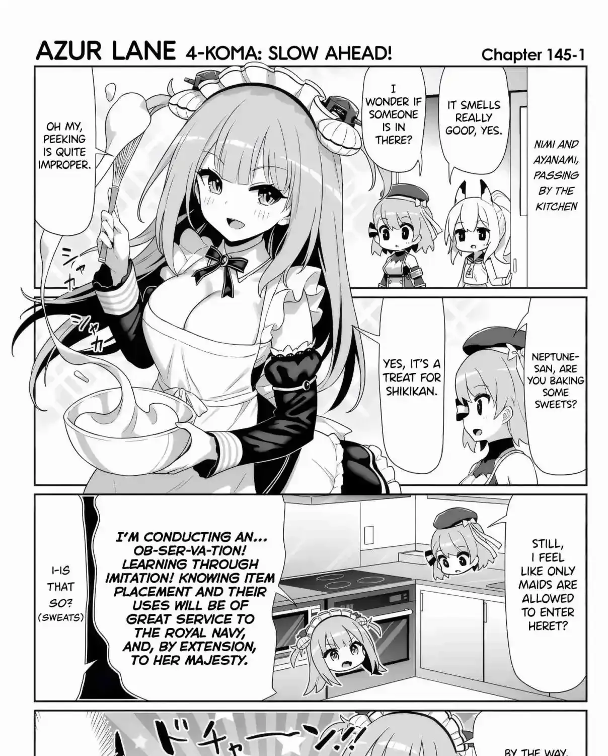 Azur Lane: Bisoku Zensin! Chapter 145 page 1 - 