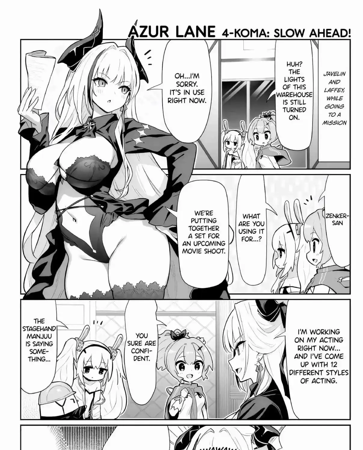 Azur Lane: Bisoku Zensin! Chapter 148 page 1 - 