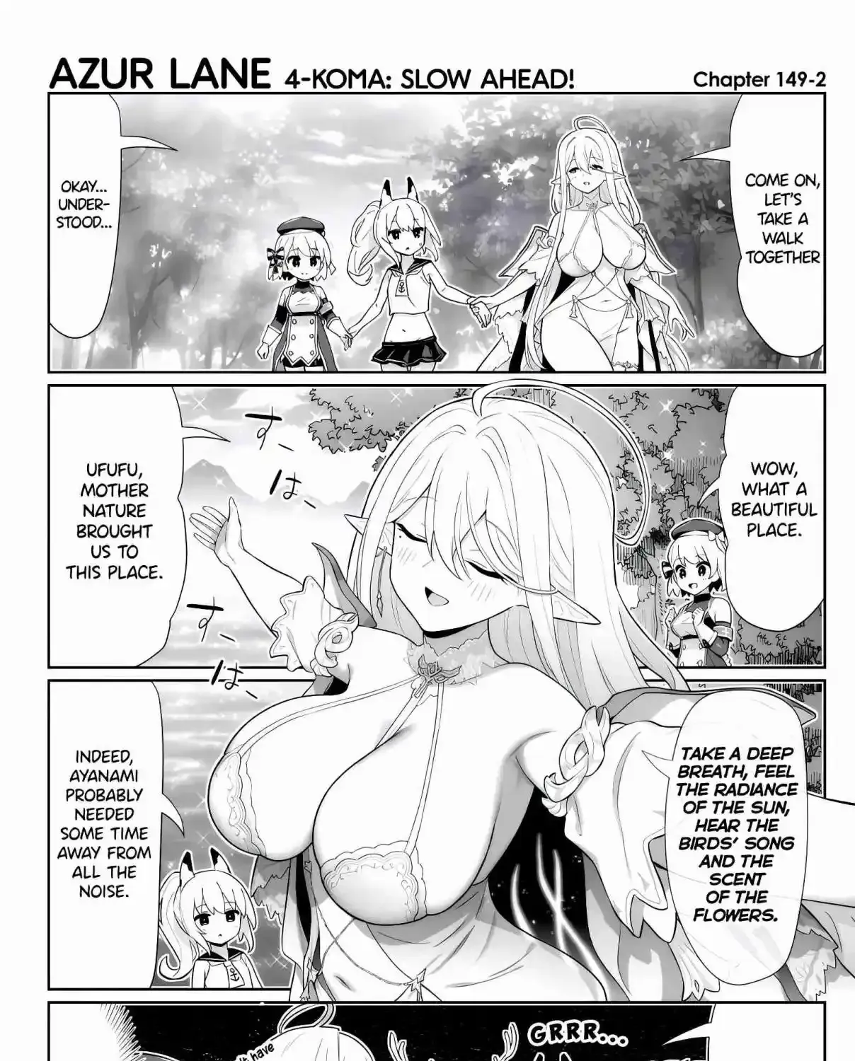 Azur Lane: Bisoku Zensin! Chapter 149 page 3 - 
