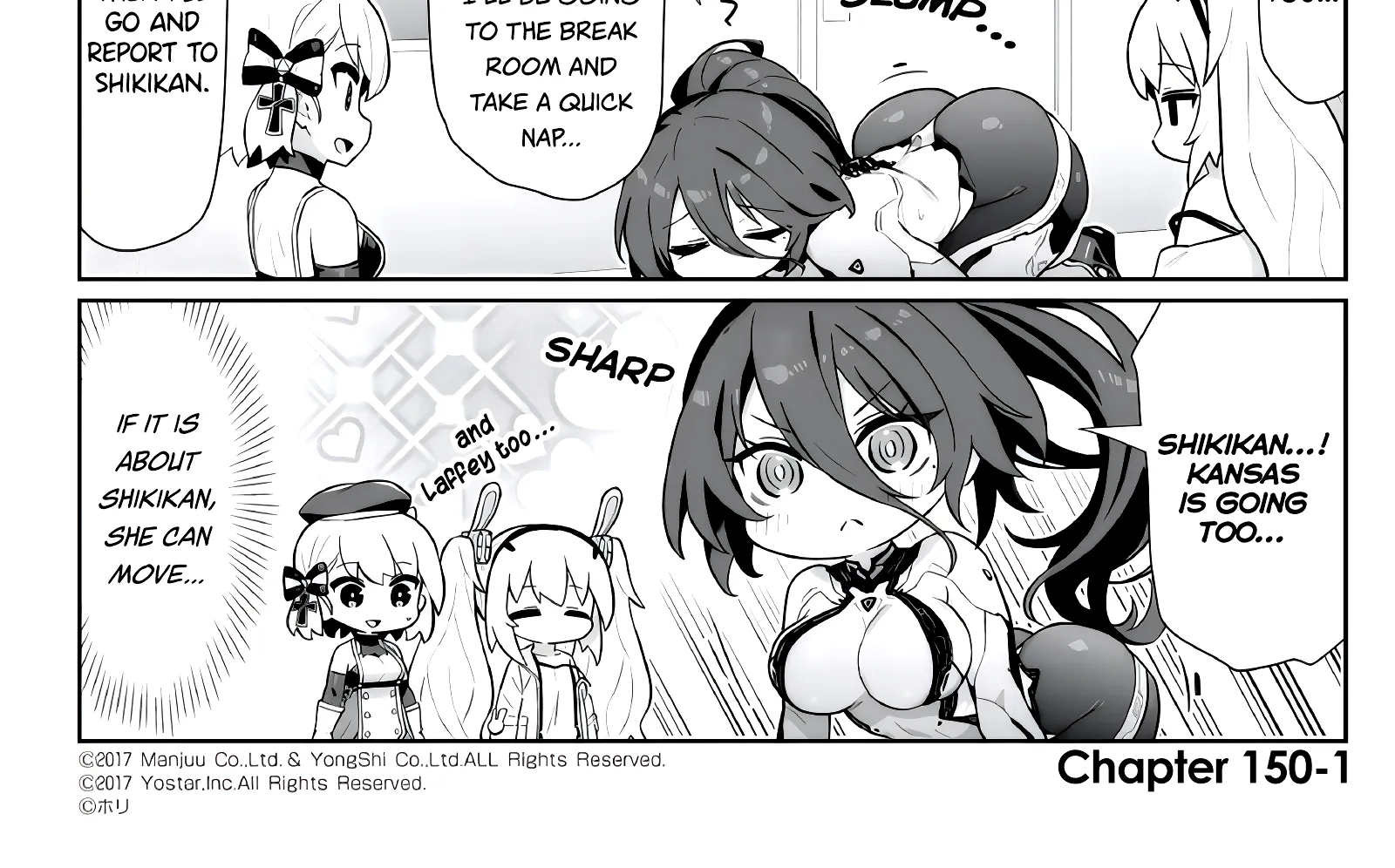 Azur Lane: Bisoku Zensin! Chapter 150 page 2 - 
