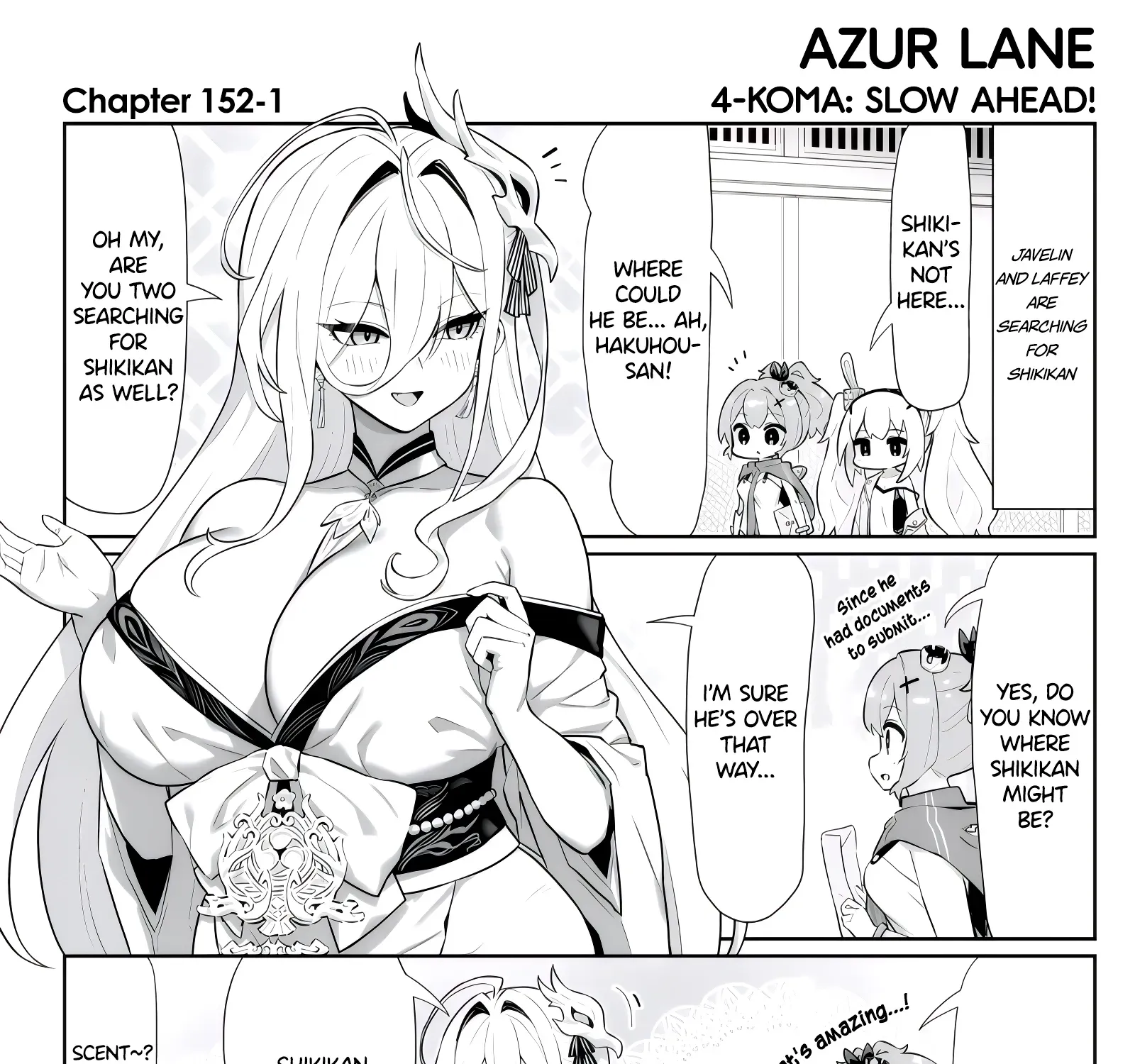 Azur Lane: Bisoku Zensin! Chapter 152 page 1 - 