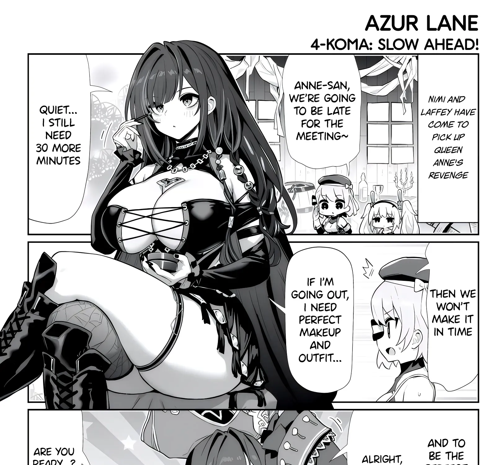 Azur Lane: Bisoku Zensin! Chapter 154 page 1 - 
