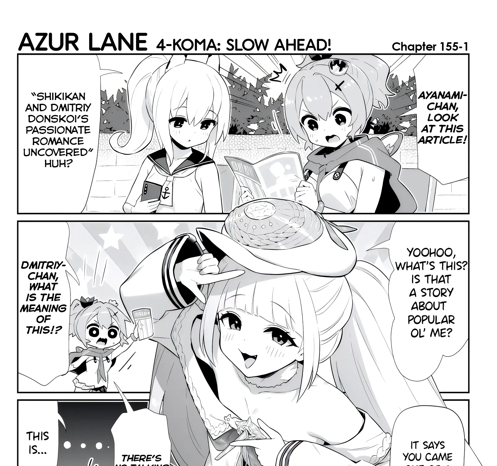 Azur Lane: Bisoku Zensin! Chapter 155 page 1 - 