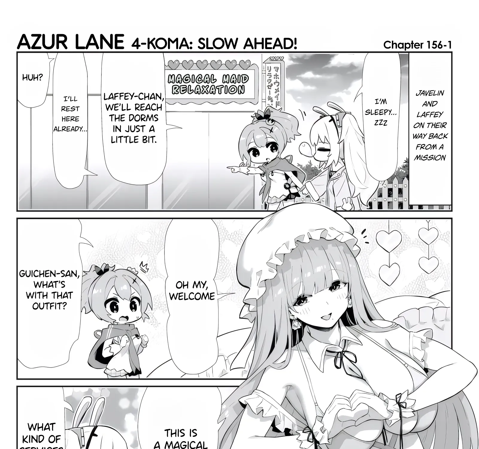 Azur Lane: Bisoku Zensin! Chapter 156 page 1 - 