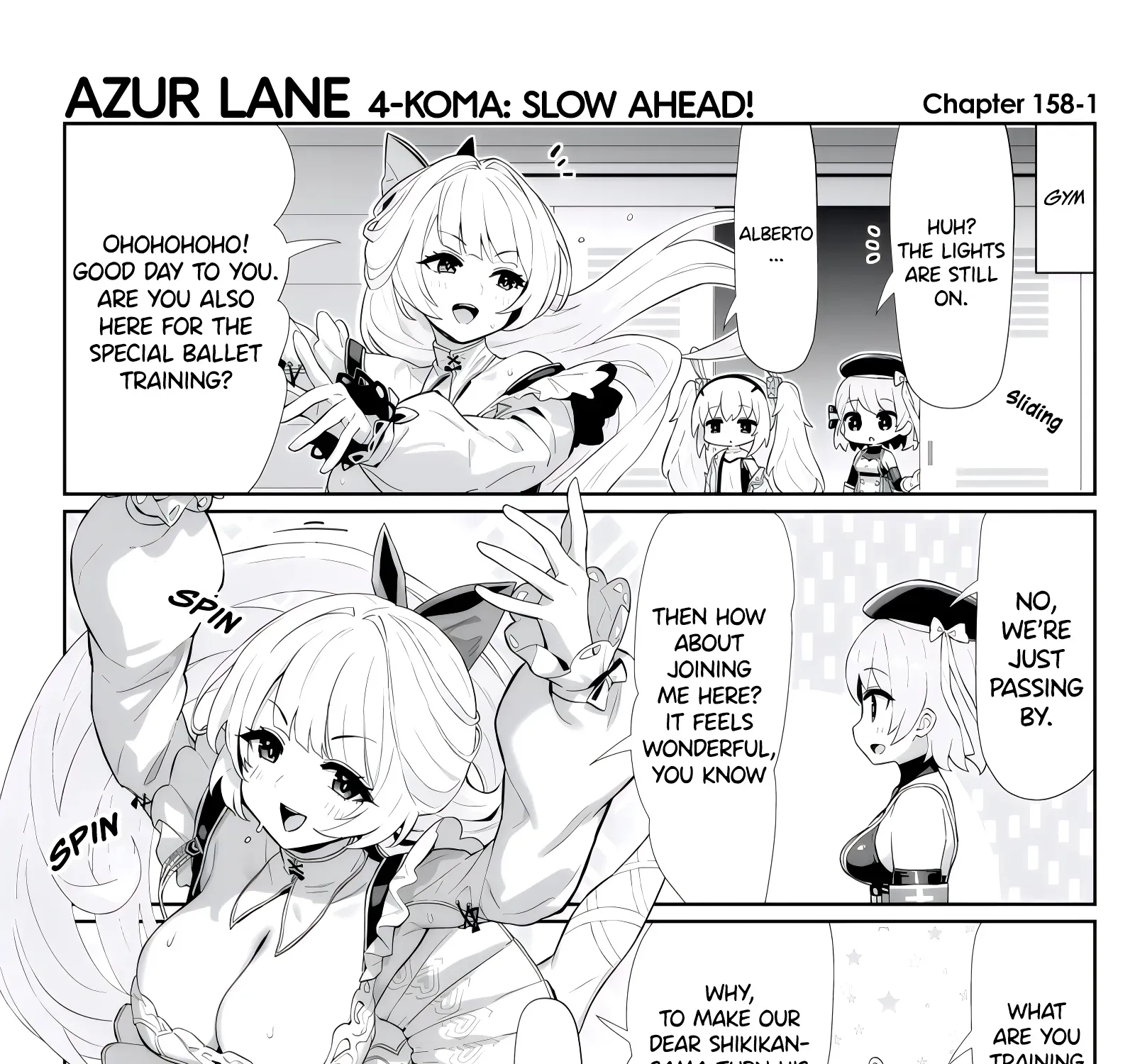 Azur Lane: Bisoku Zensin! Chapter 158 page 1 - 