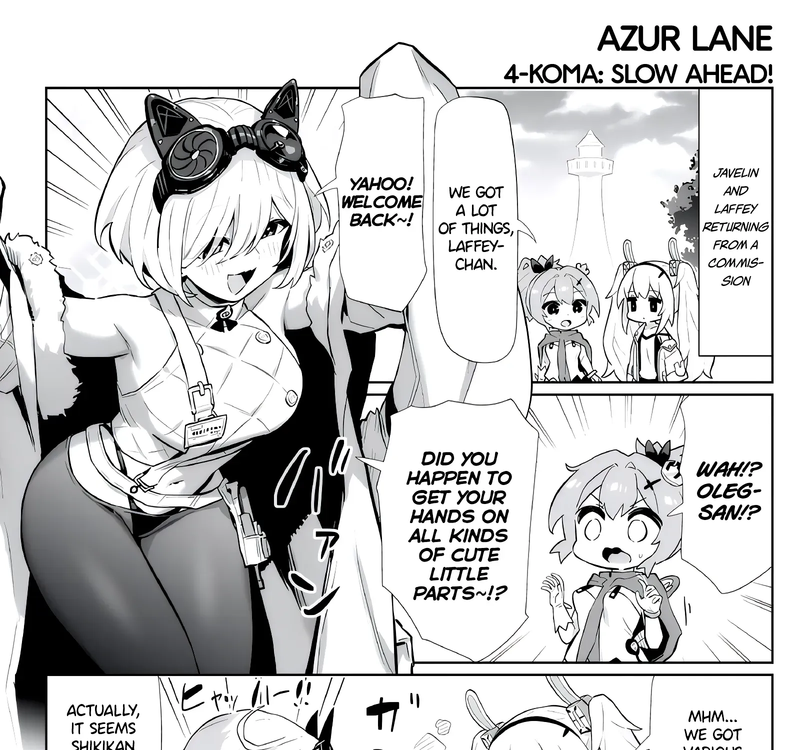 Azur Lane: Bisoku Zensin! Chapter 160 page 1 - 