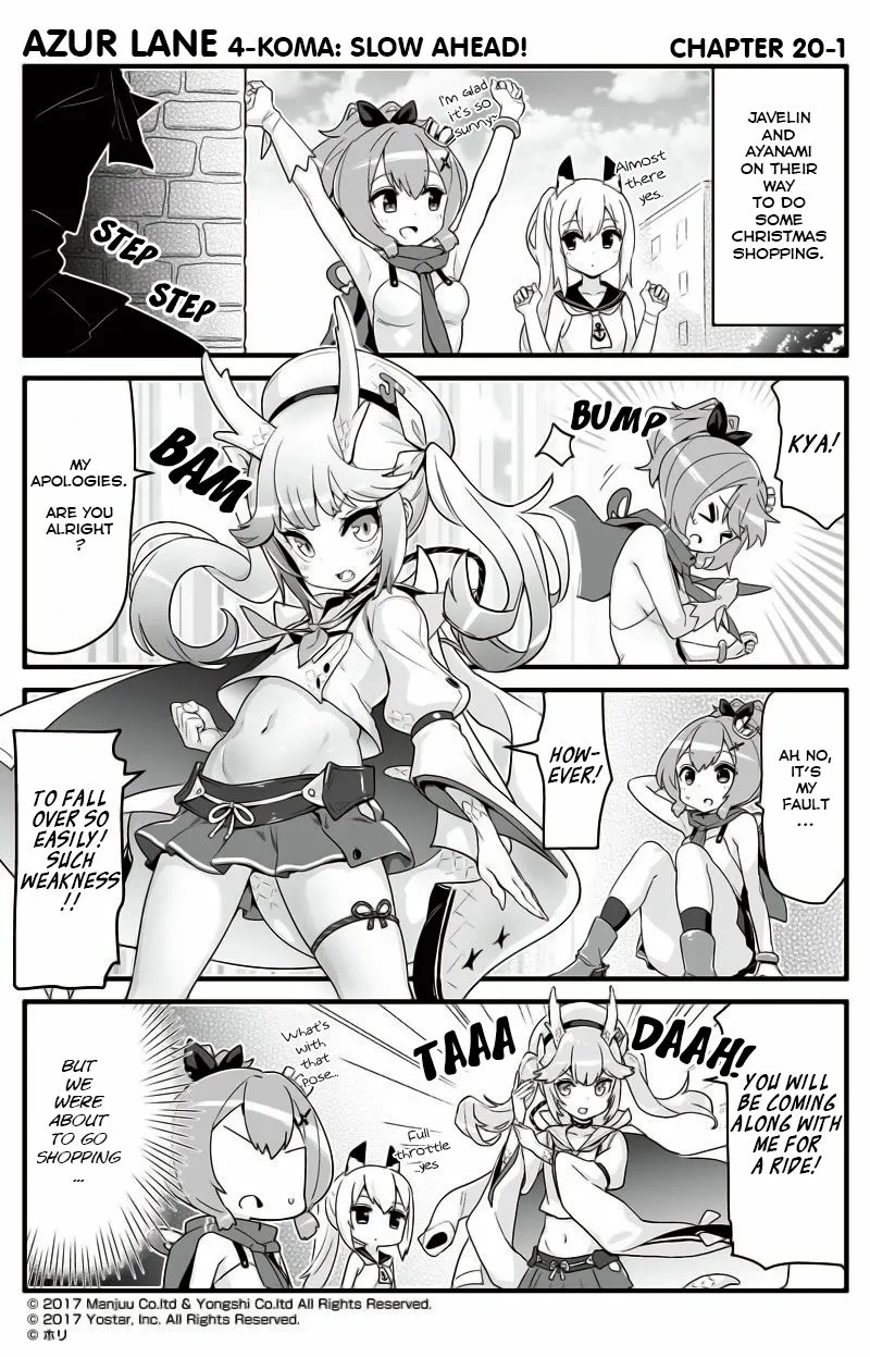 Azur Lane: Bisoku Zensin! Chapter 20 page 1 - 