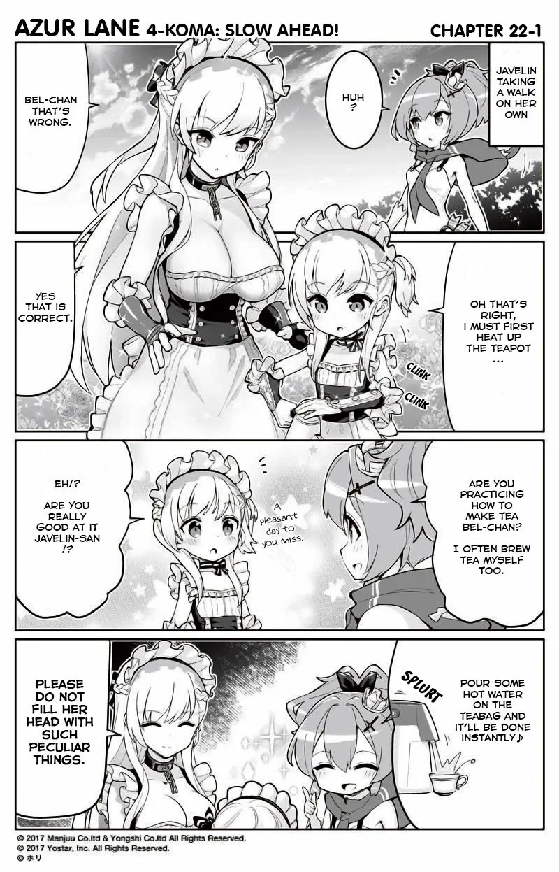 Azur Lane: Bisoku Zensin! Chapter 22 page 1 - 