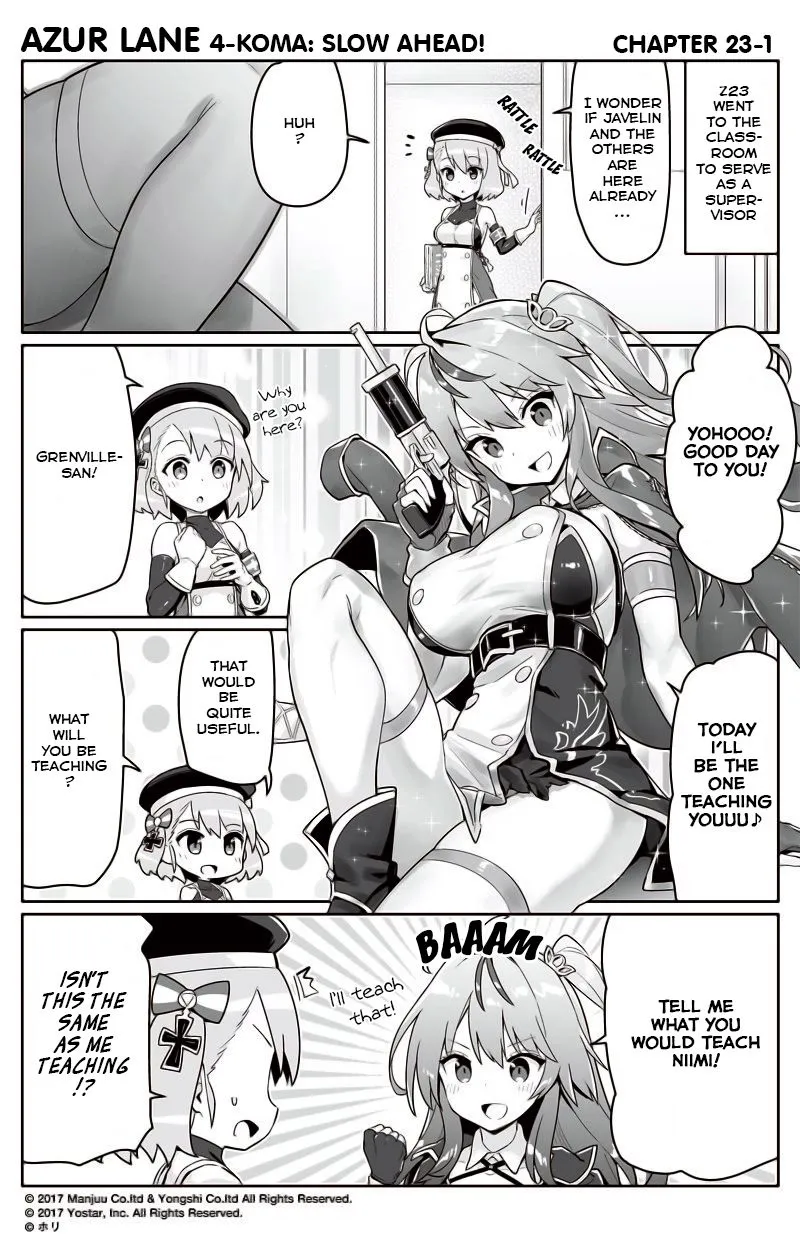 Azur Lane: Bisoku Zensin! Chapter 23 page 1 - 