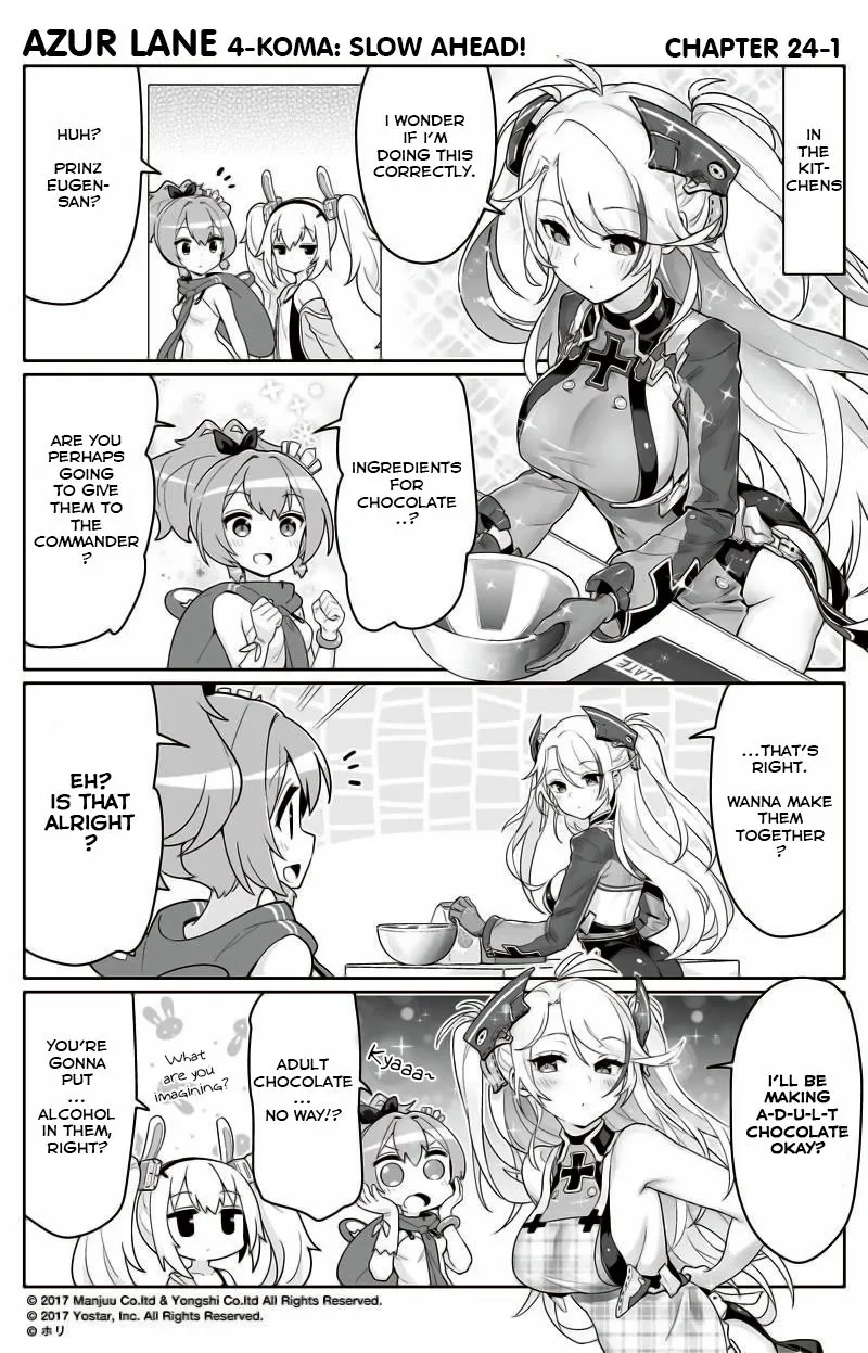 Azur Lane: Bisoku Zensin! Chapter 24 page 1 - 