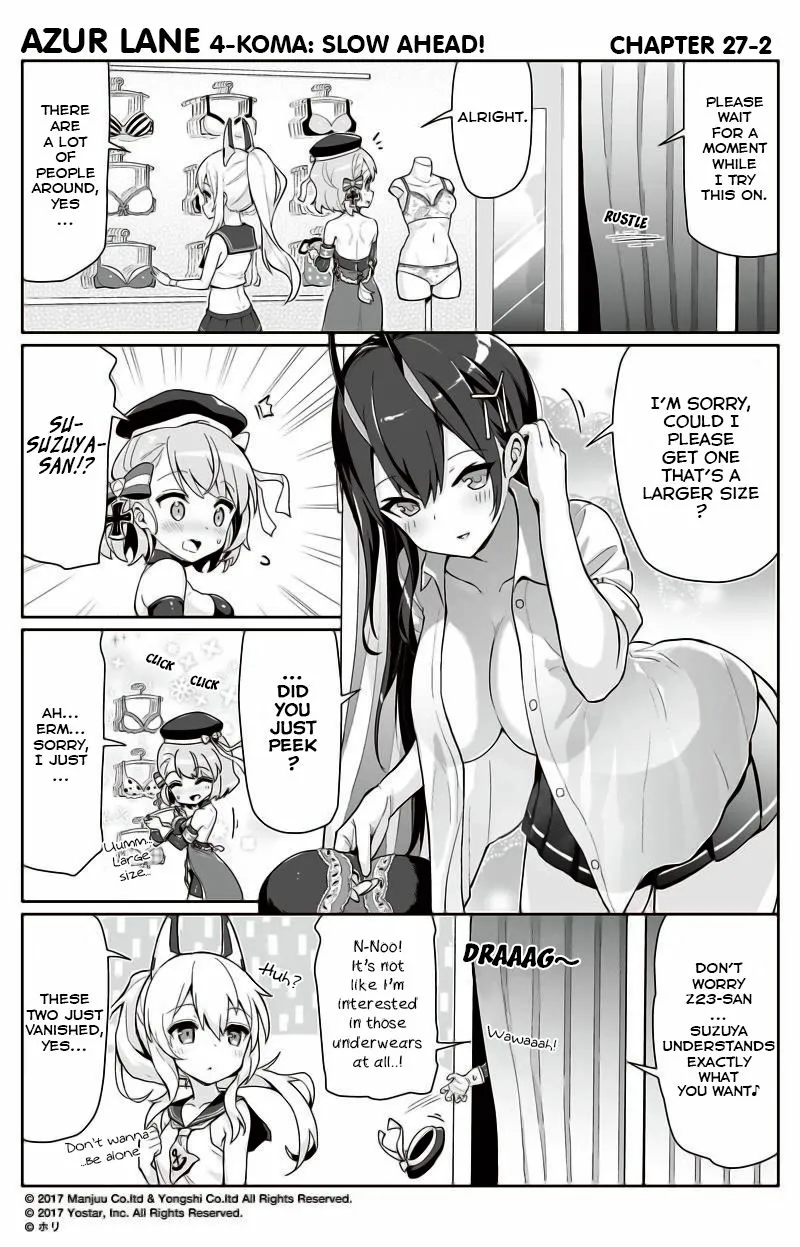Azur Lane: Bisoku Zensin! Chapter 27 page 2 - 