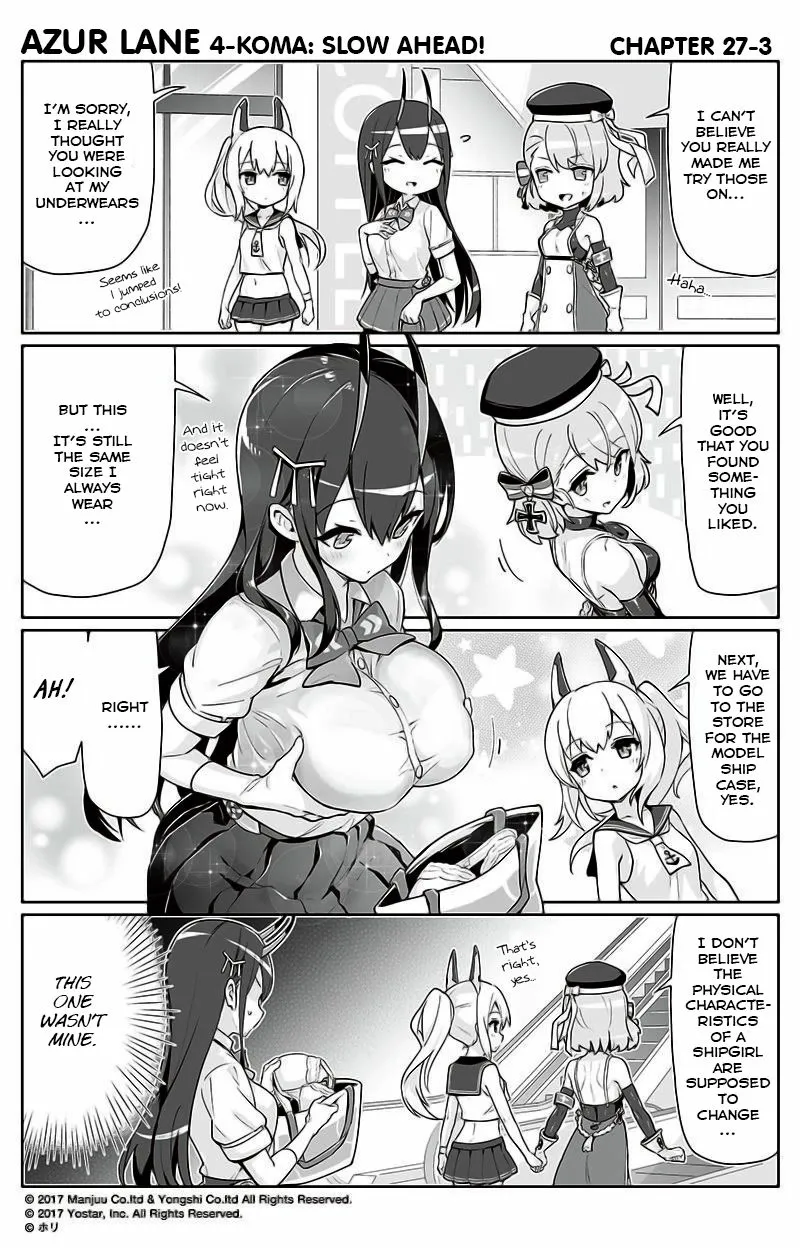 Azur Lane: Bisoku Zensin! Chapter 27 page 3 - 