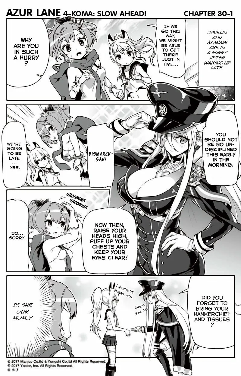 Azur Lane: Bisoku Zensin! Chapter 30 page 1 - 
