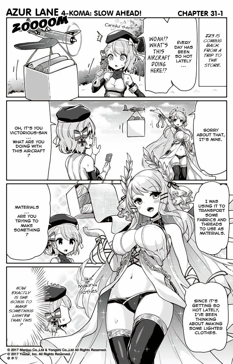 Azur Lane: Bisoku Zensin! Chapter 31 page 1 - 