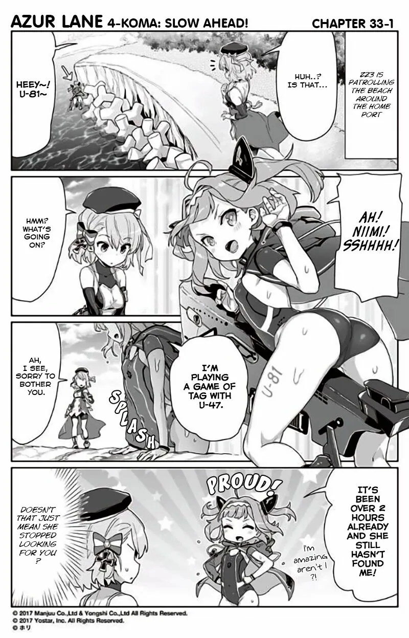 Azur Lane: Bisoku Zensin! Chapter 33 page 1 - 