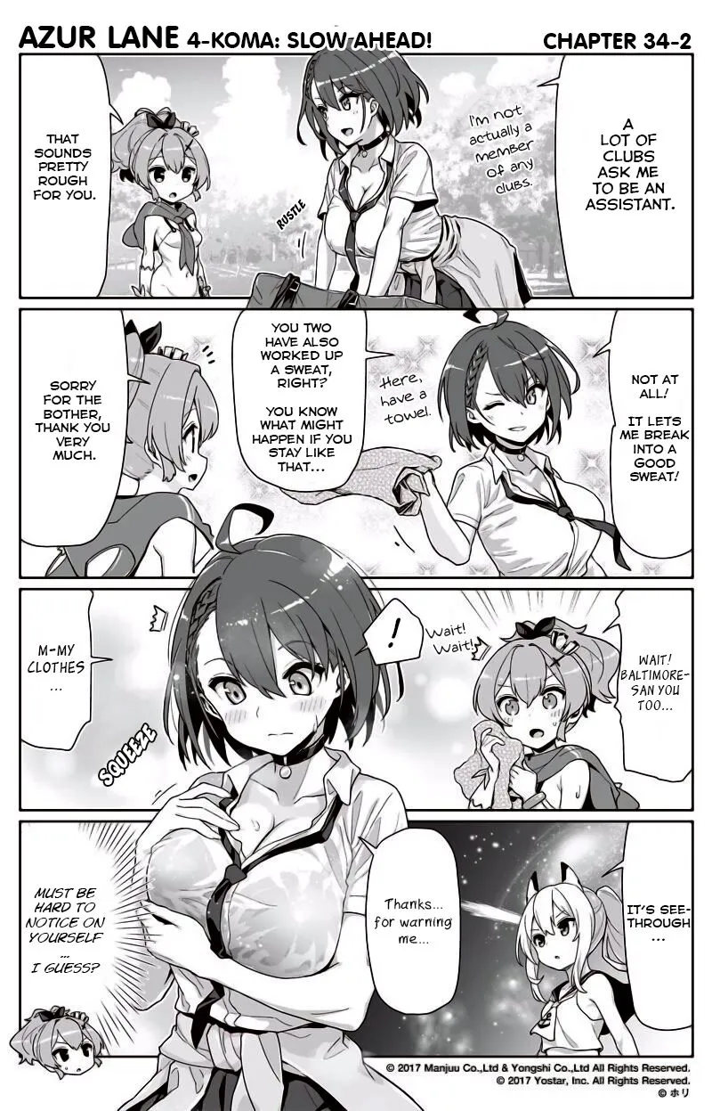 Azur Lane: Bisoku Zensin! Chapter 34 page 2 - 