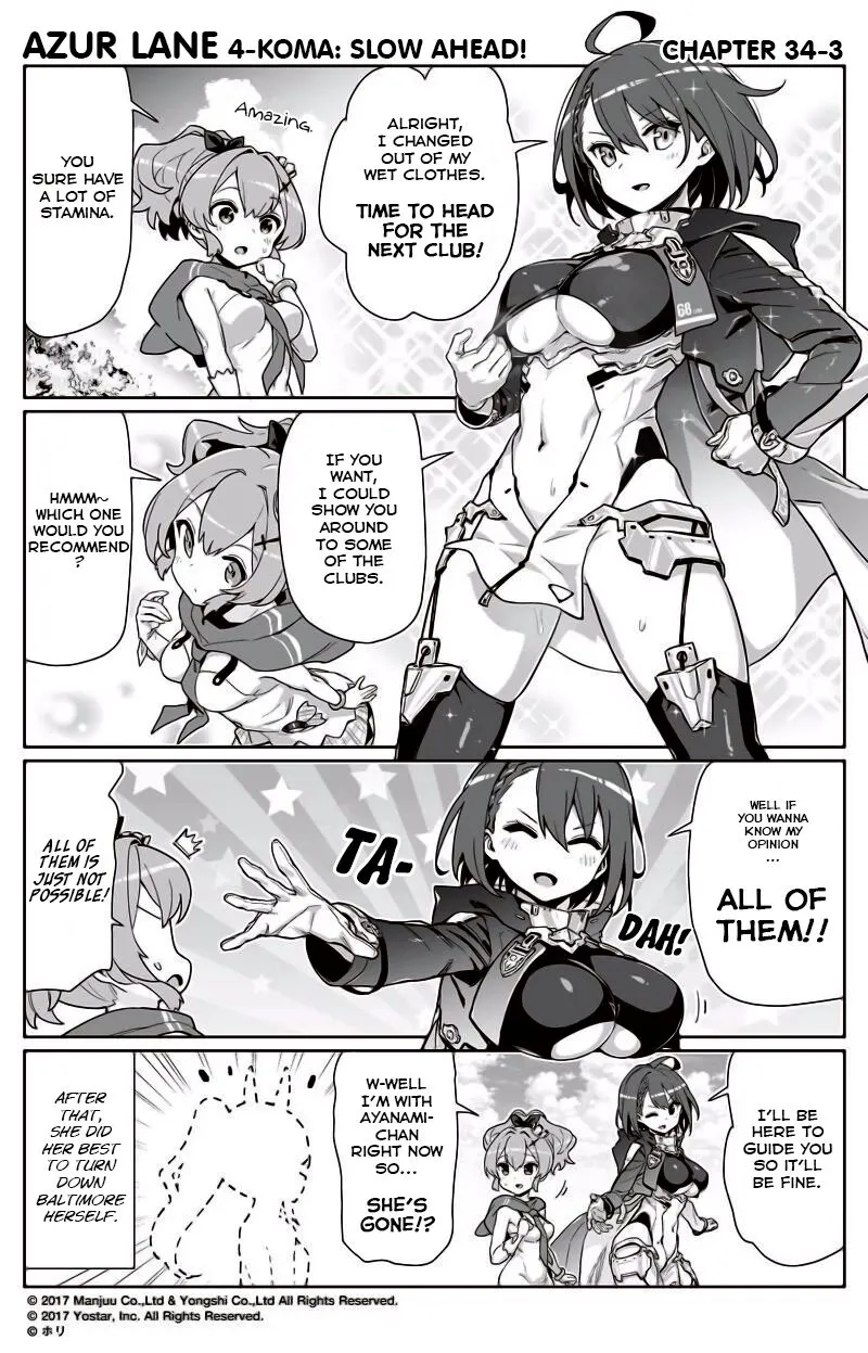 Azur Lane: Bisoku Zensin! Chapter 34 page 3 - 