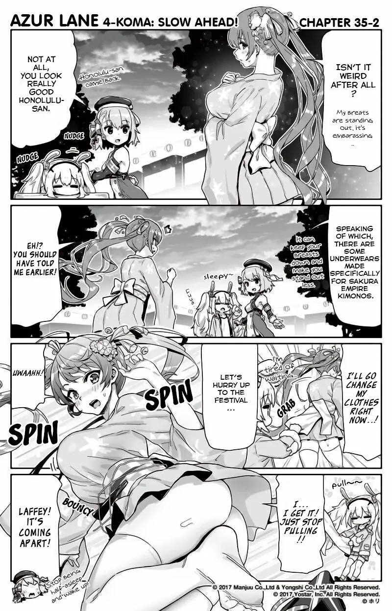 Azur Lane: Bisoku Zensin! Chapter 35 page 2 - 