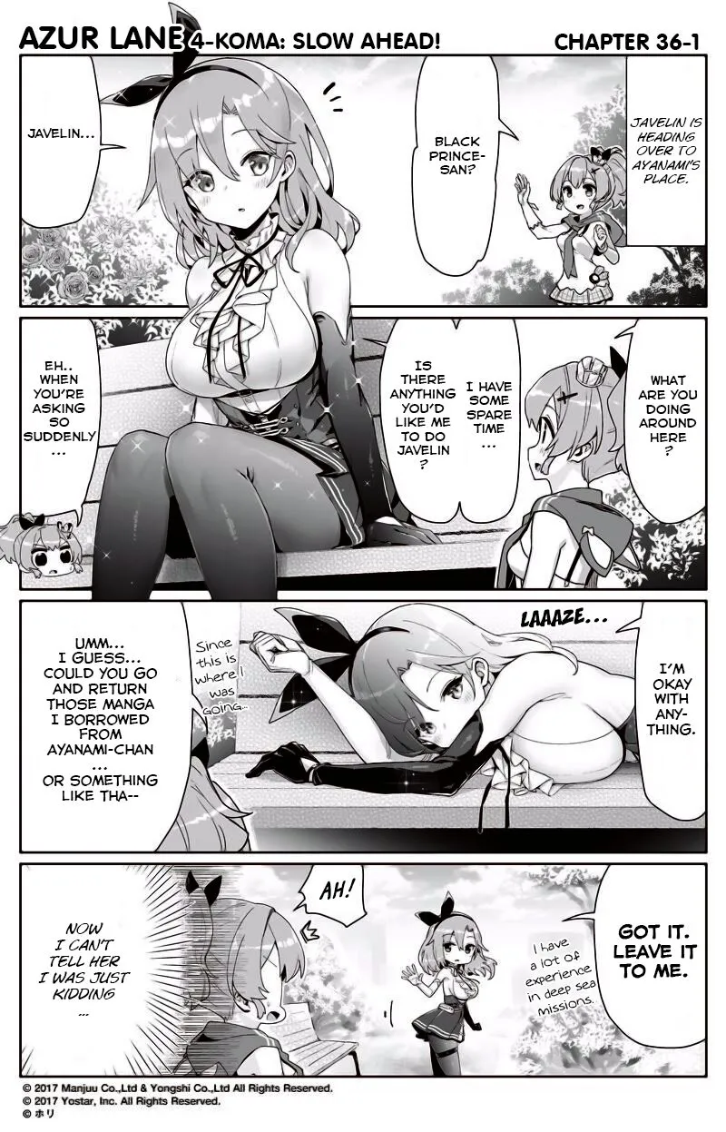 Azur Lane: Bisoku Zensin! Chapter 36 page 1 - 