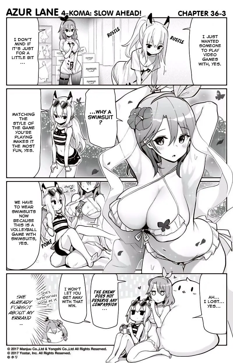 Azur Lane: Bisoku Zensin! Chapter 36 page 3 - 