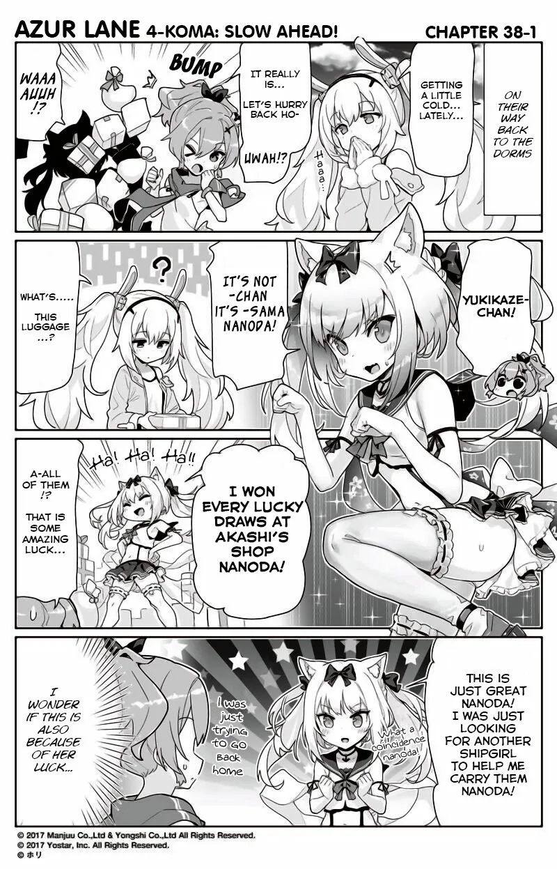 Azur Lane: Bisoku Zensin! Chapter 38 page 1 - 