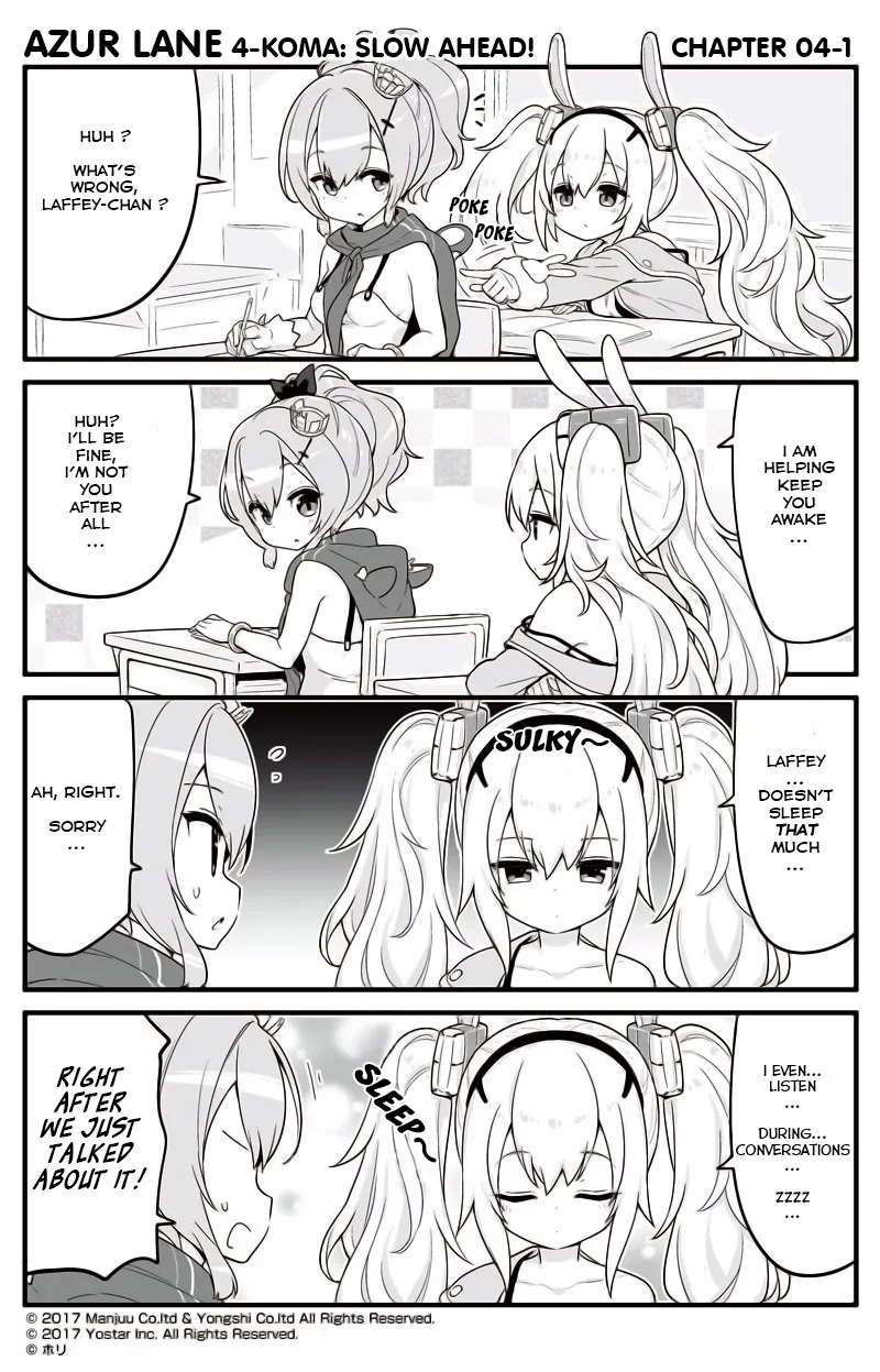 Azur Lane: Bisoku Zensin! Chapter 4 page 1 - 
